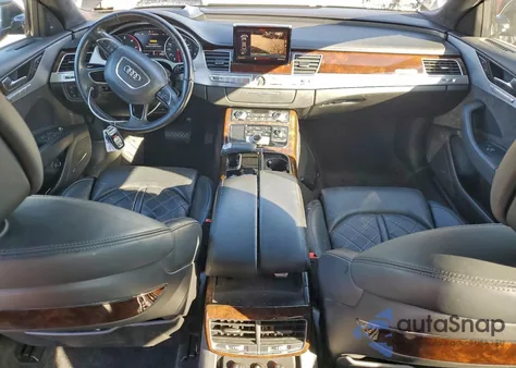 2015 Audi A8 Quattro z USA, uszkodzony, nr VIN WAUJ2AFD7FN037960